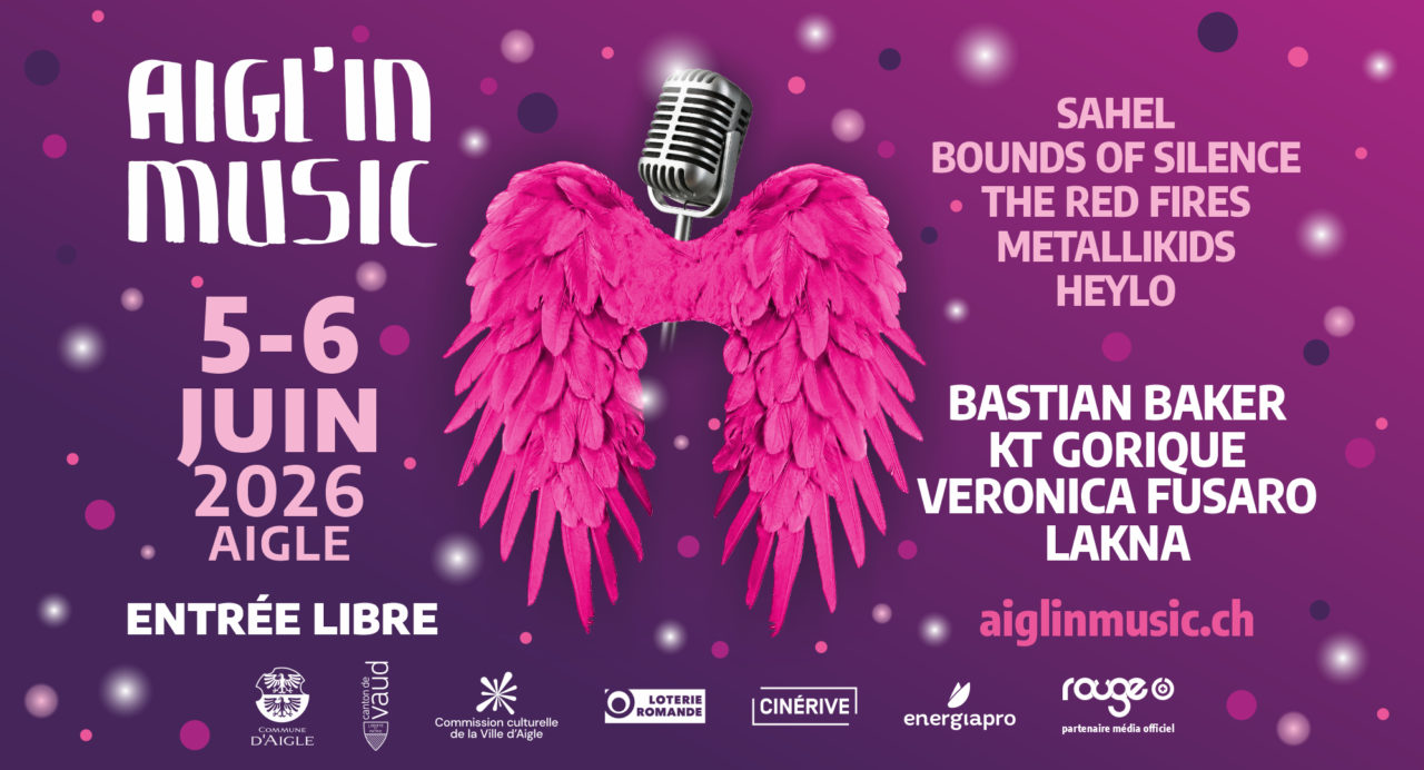 C'est bientôt l'Aigl'in Music Festival ! AiglinMusic CIN 20260502 001 RVB 2K Flat Cinerive 1280x692